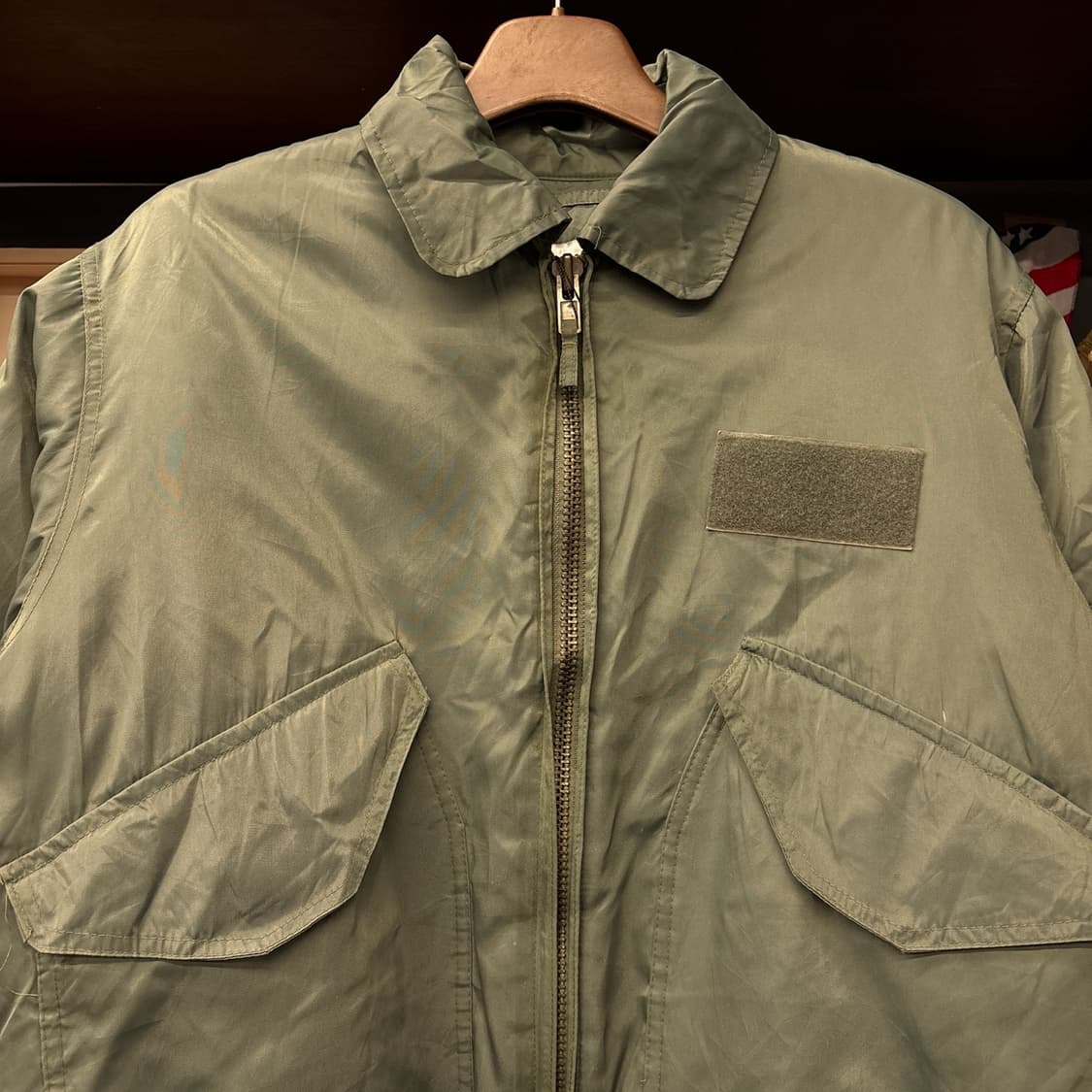 70s USAF 오리지널 밀리터리 CWU-45/P 플라이트 자켓N1265 상품이미지3