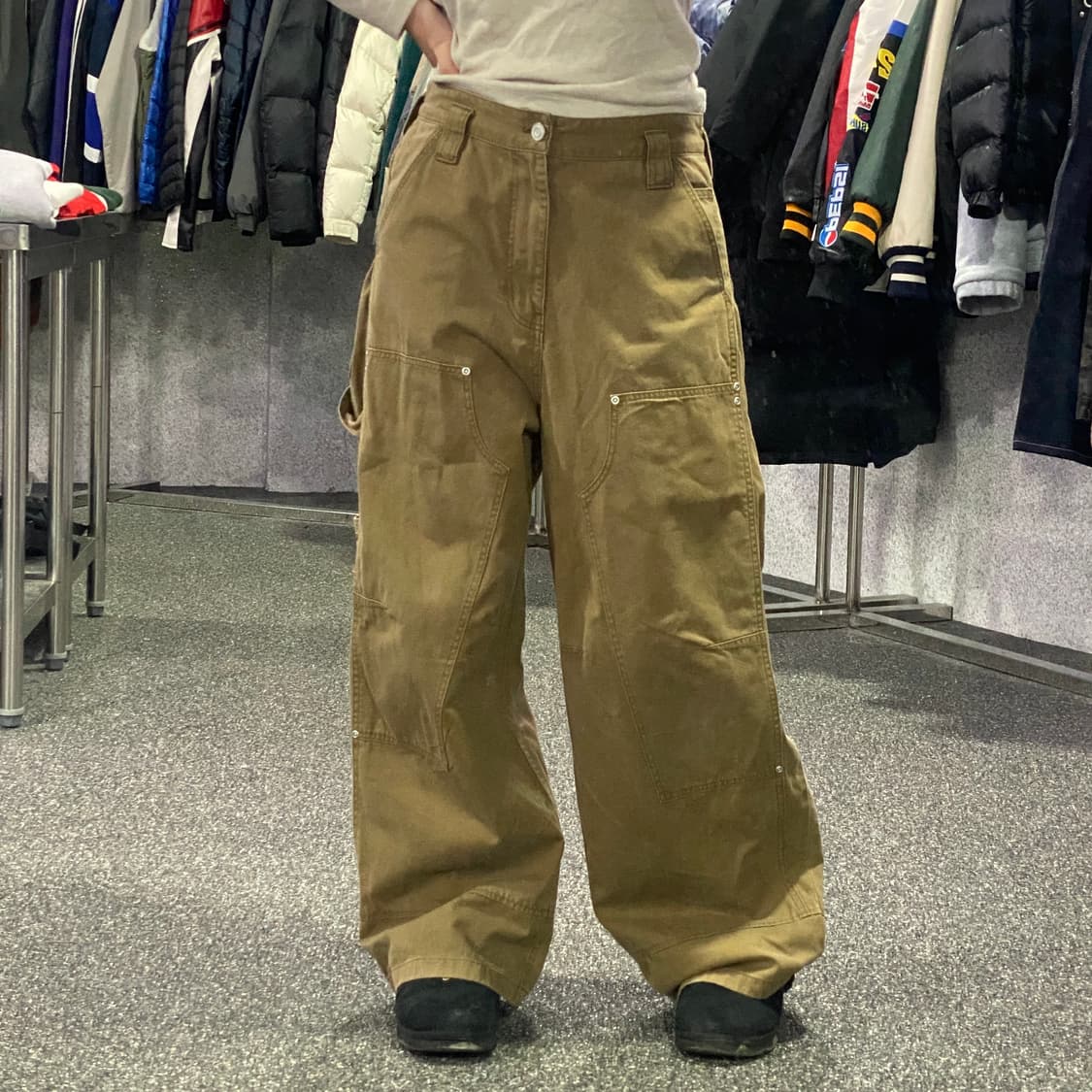 이에이 누맥 카펜터 브라운 데님 팬츠 B3767 상품이미지1