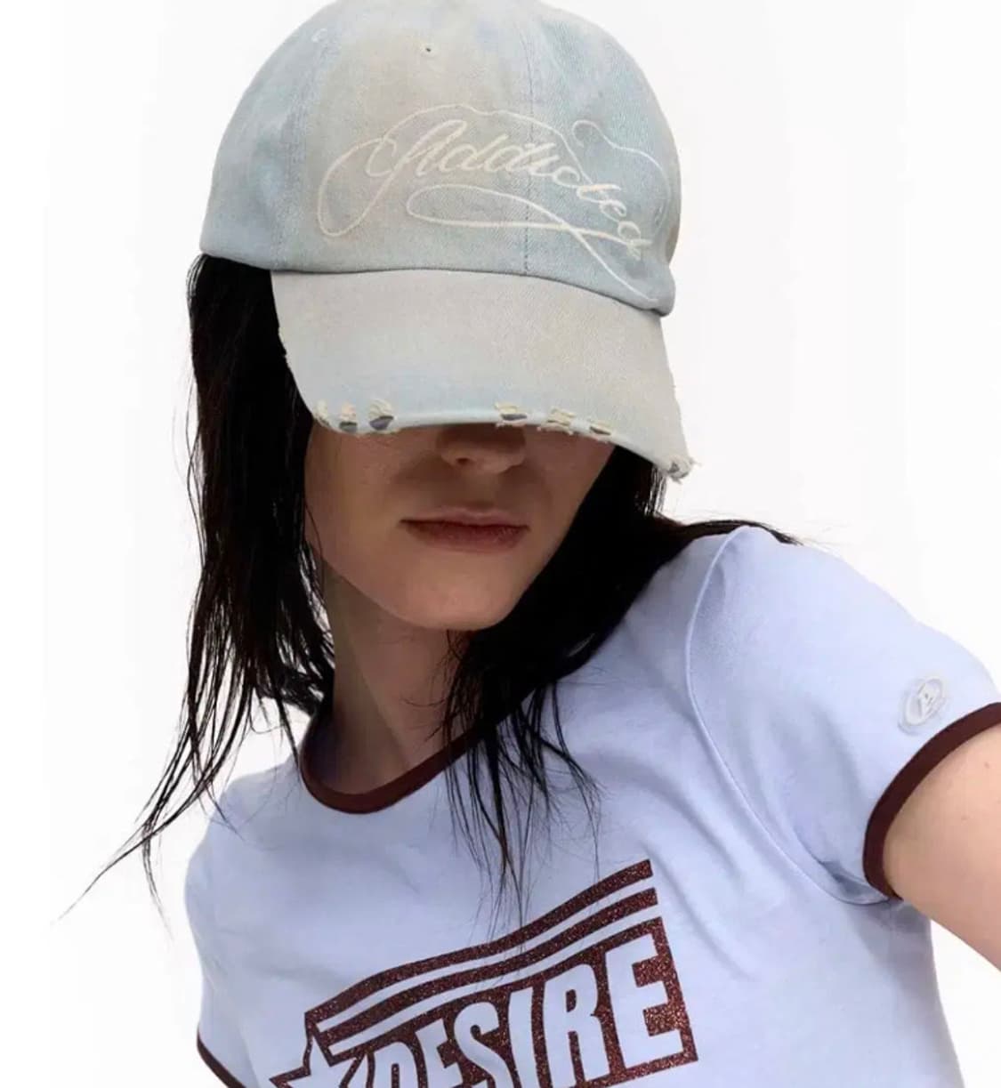 [새상품] 2000아카이브스 데님 캡 (택있음) 상품이미지2