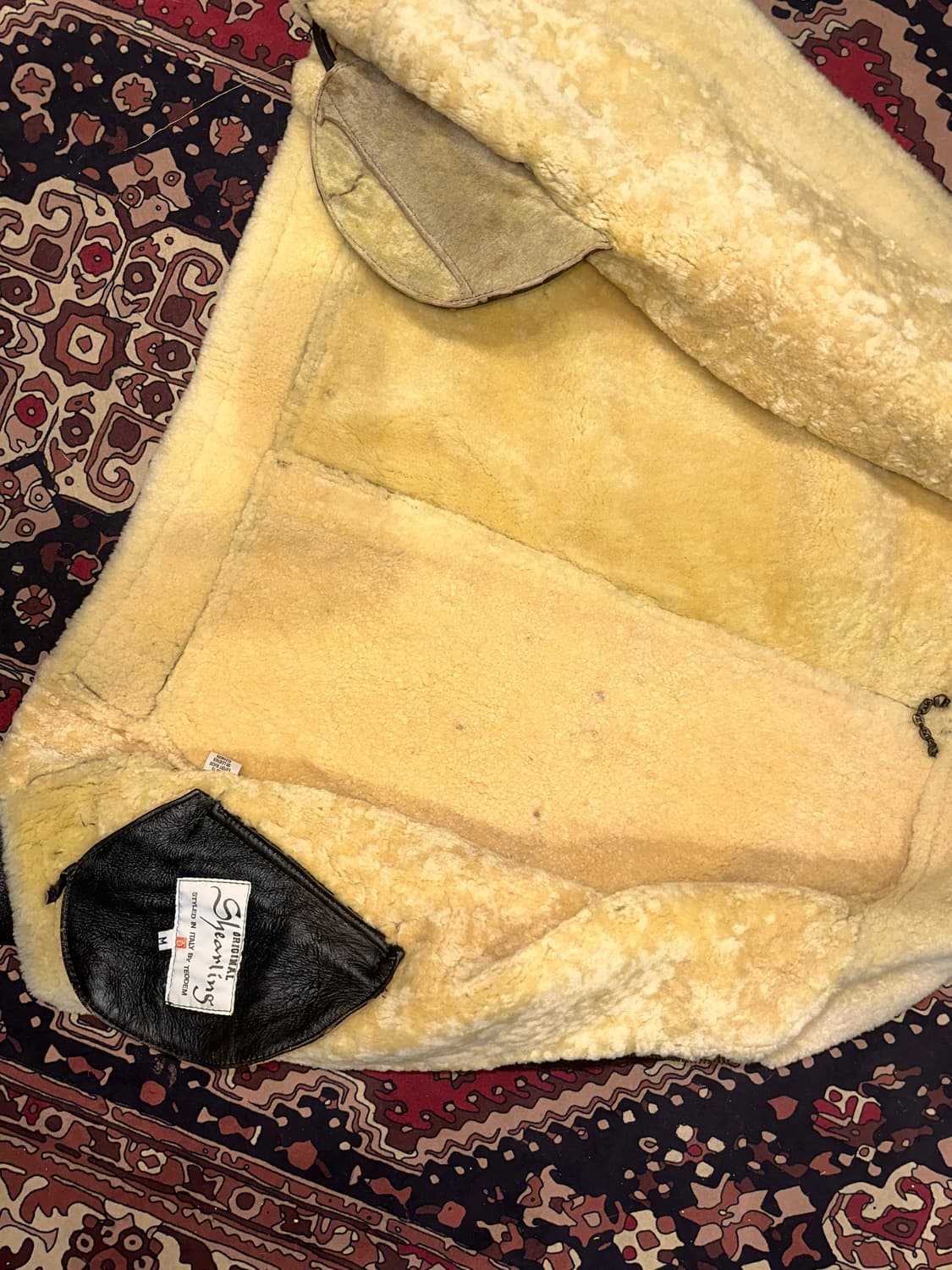 ( L-XL ) B3무스탕 이테리무스탕 양가죽무스탕 워크웨어 아메카지 상품이미지8