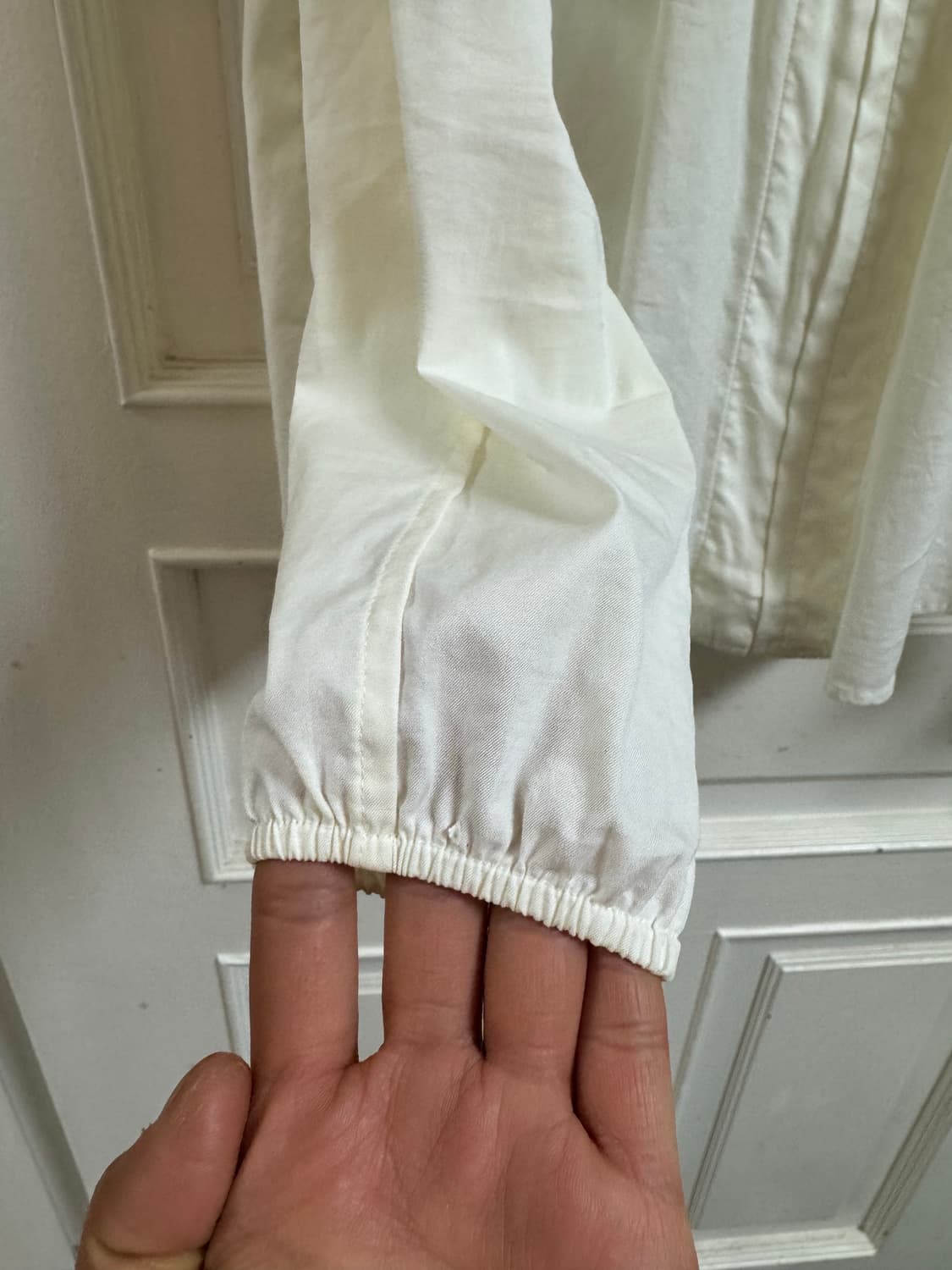 띠어리 아이보리 지퍼 셔츠 상품이미지2