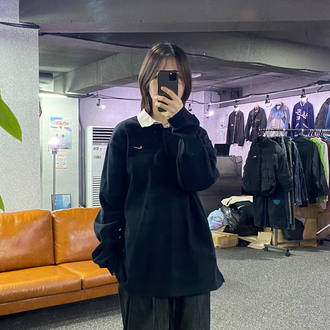 나이키 화이트 스우시 피케티 B3141 상품이미지1