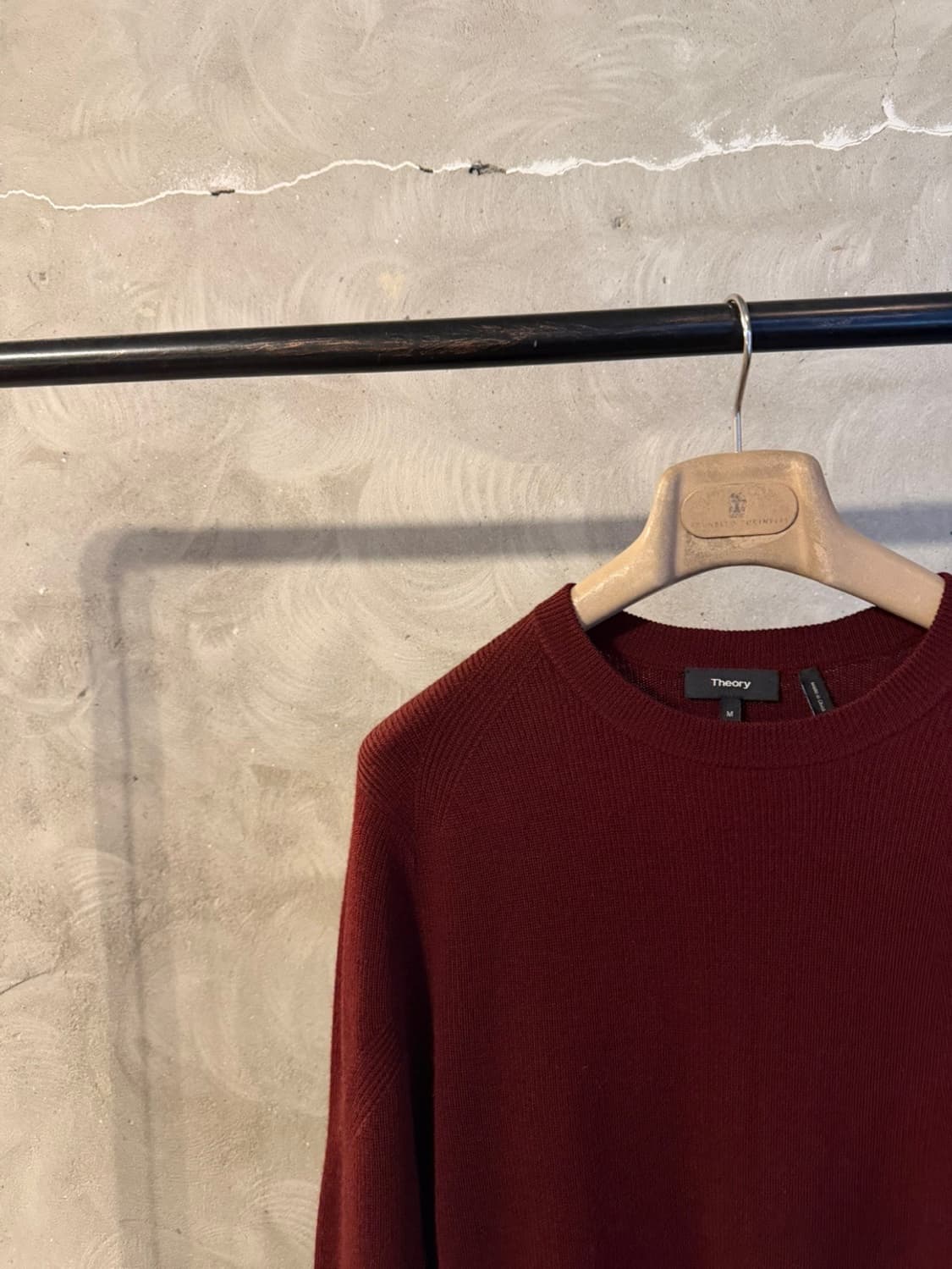 띠어리 크루넥 니트 100 상품이미지2