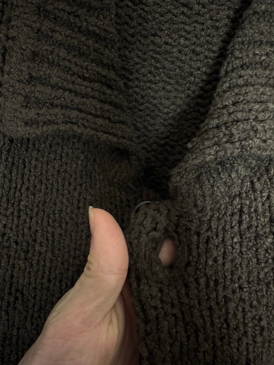 아모멘토 버튼업 가디건 M 상품이미지4