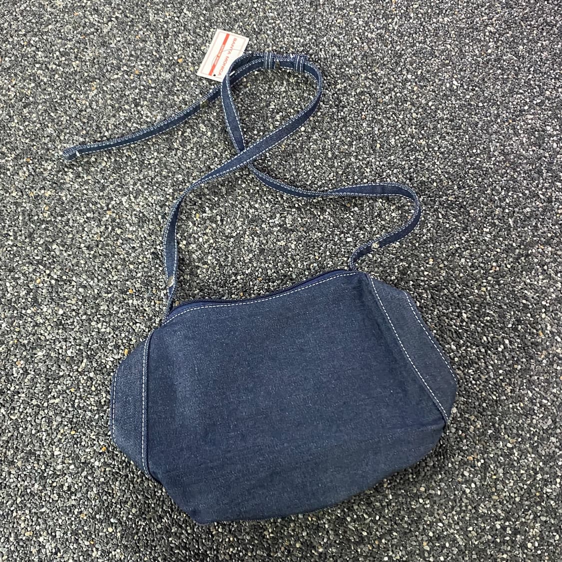 이미스 스몰로고 데님 숄더백 B3748 상품이미지4