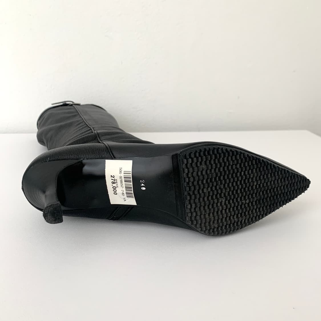 [새상품] mook 무크 큐빅벨트 롱부츠 240 상품이미지7