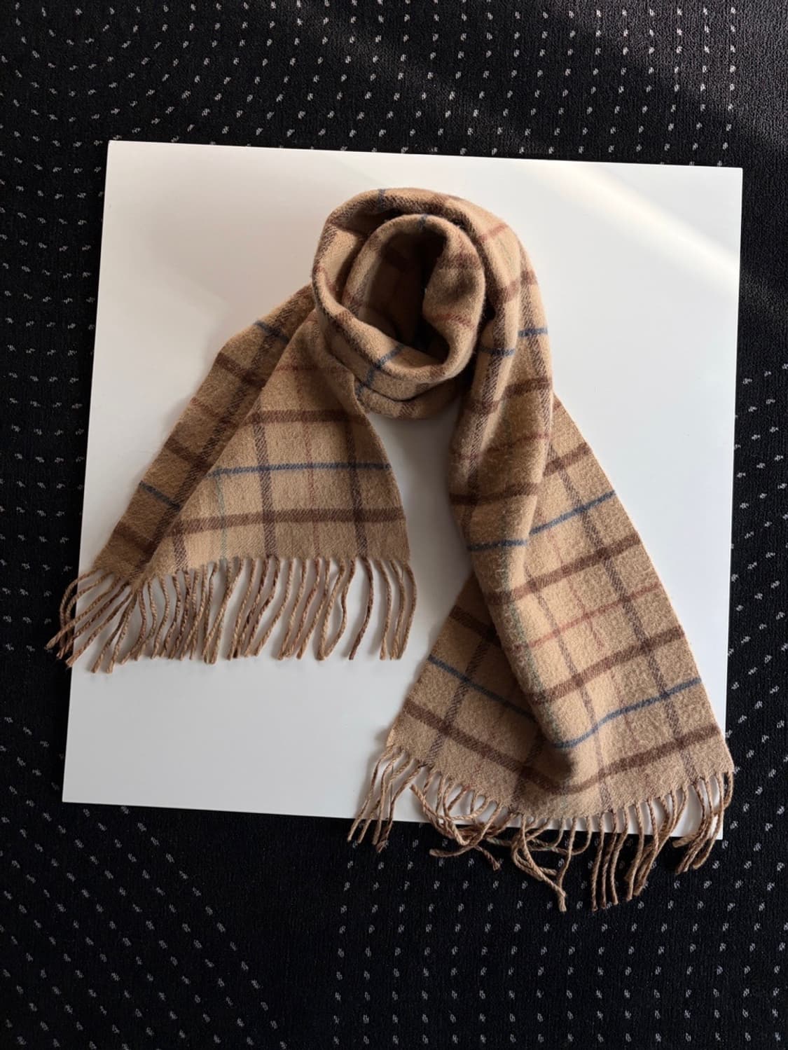 check patterned muffler 상품이미지5