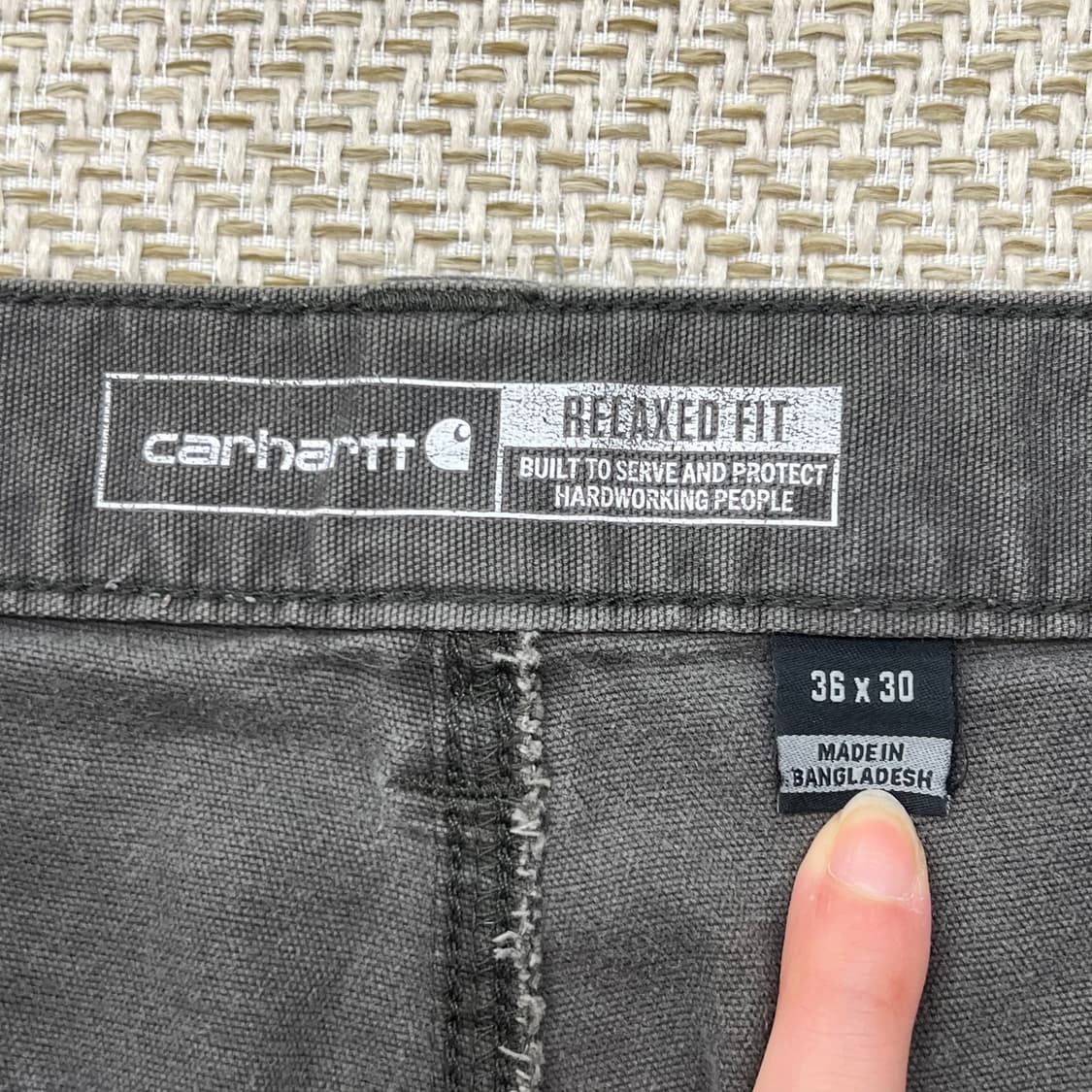 칼하트 워크 팬츠 r2610 상품이미지6