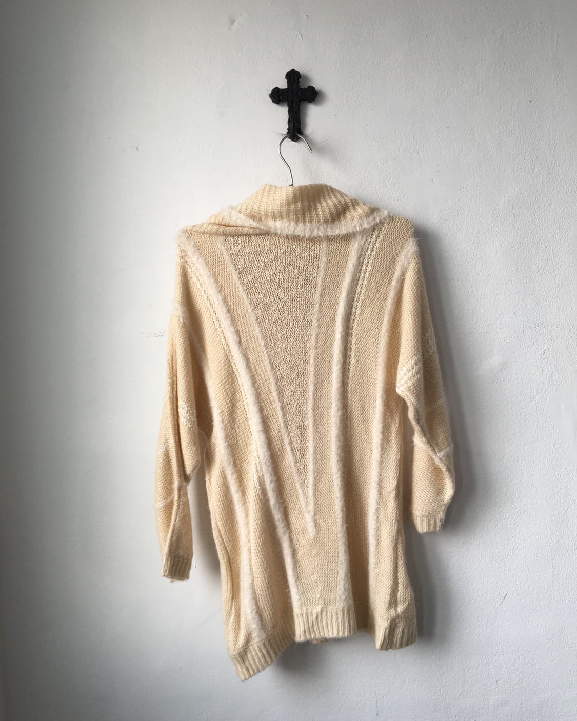 axes femme Ribbon point loose neck knit 상품이미지3