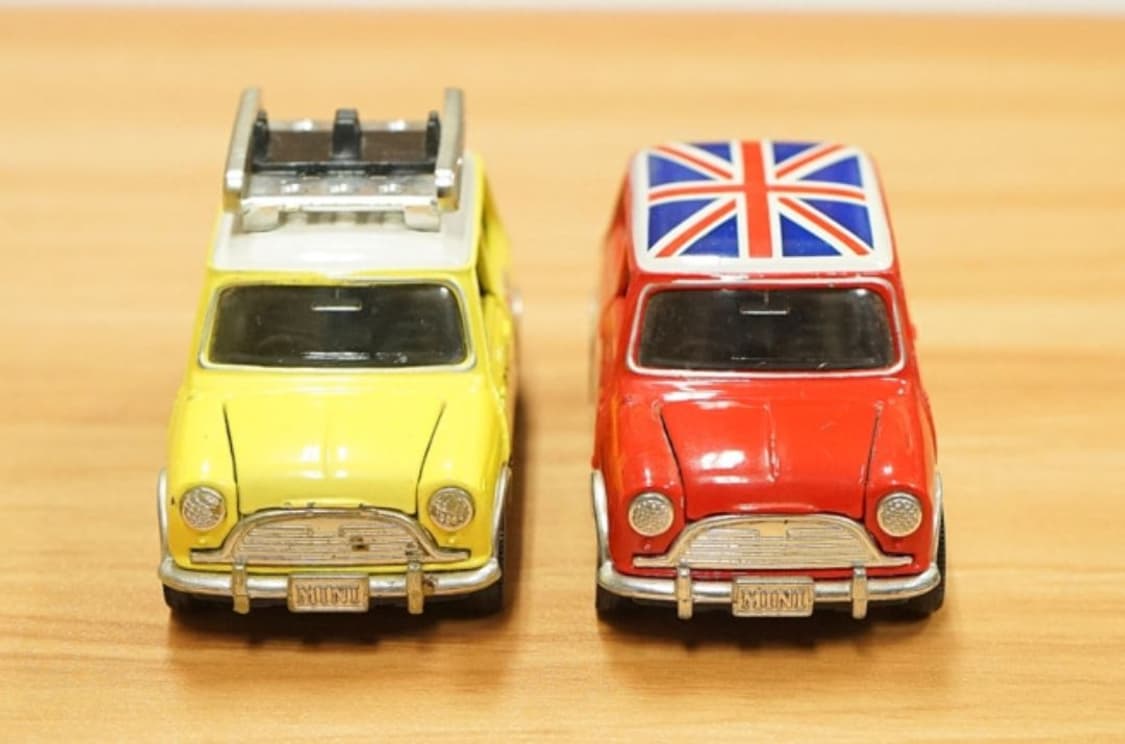 빈티지 70s 토미카 dandy 모리스 미니쿠퍼 s Mk-I 2대 상품이미지2