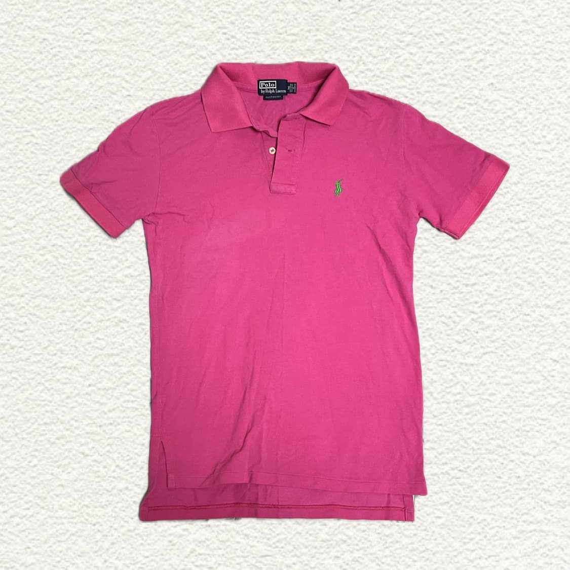폴로 랄프로렌 핑크 카라티 M 상품이미지1