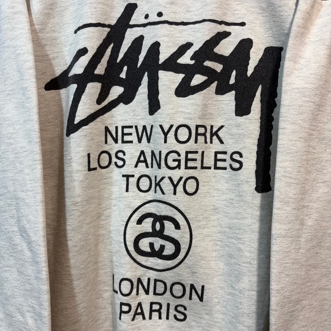 [XL] STUSSY 스투시 월드투어 스웻 셔츠 상품이미지2