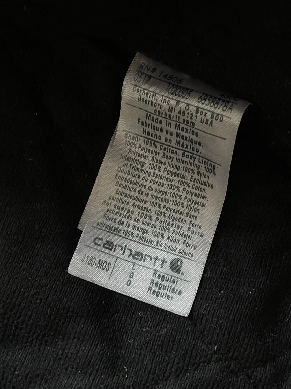 칼하트 j130 mos 모스 액티브 샌드스톤 상품이미지3