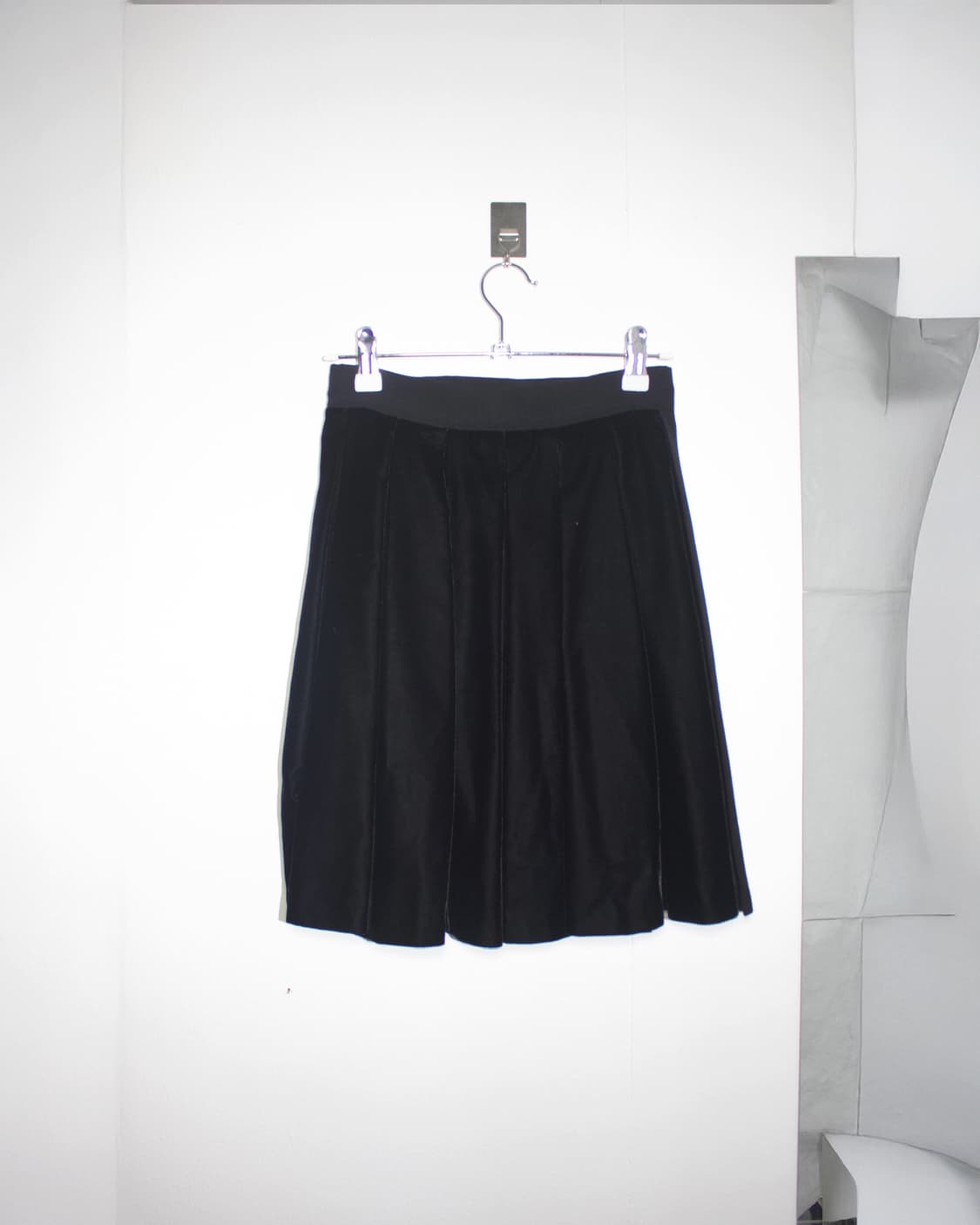 velvet mix wool skirt  상품이미지5