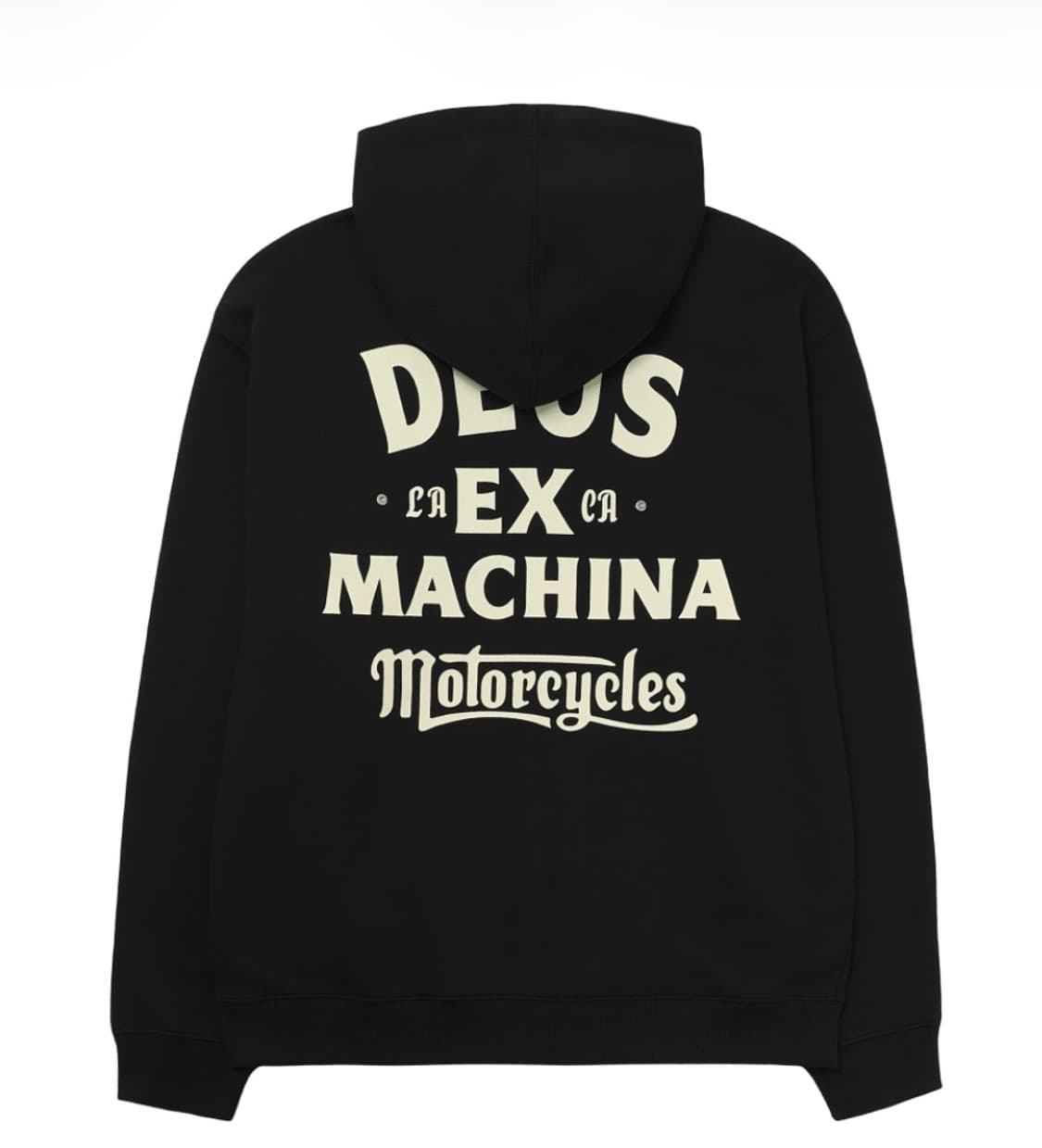 [2XL] 데우스 엑스 마키나 드리프터 후드집업 블랙 새상품 상품이미지1