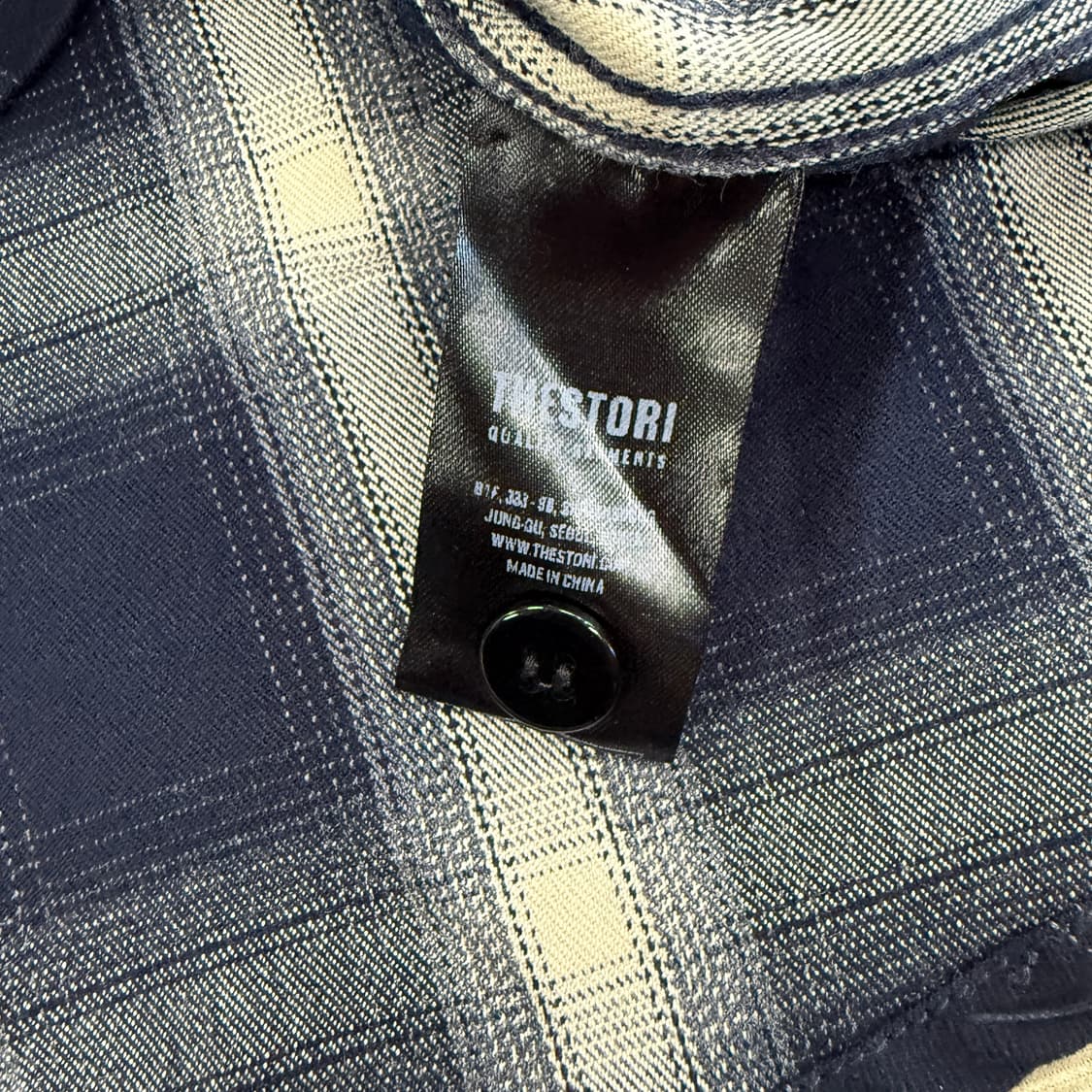 (XL)더 스토리 The story 플란넬 투포켓 체크셔츠 상품이미지3