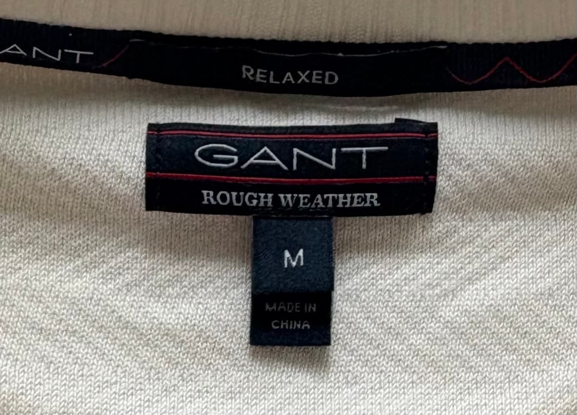 GANT 간트 헤링본 빅로고 오버핏 맨투맨 상품이미지5