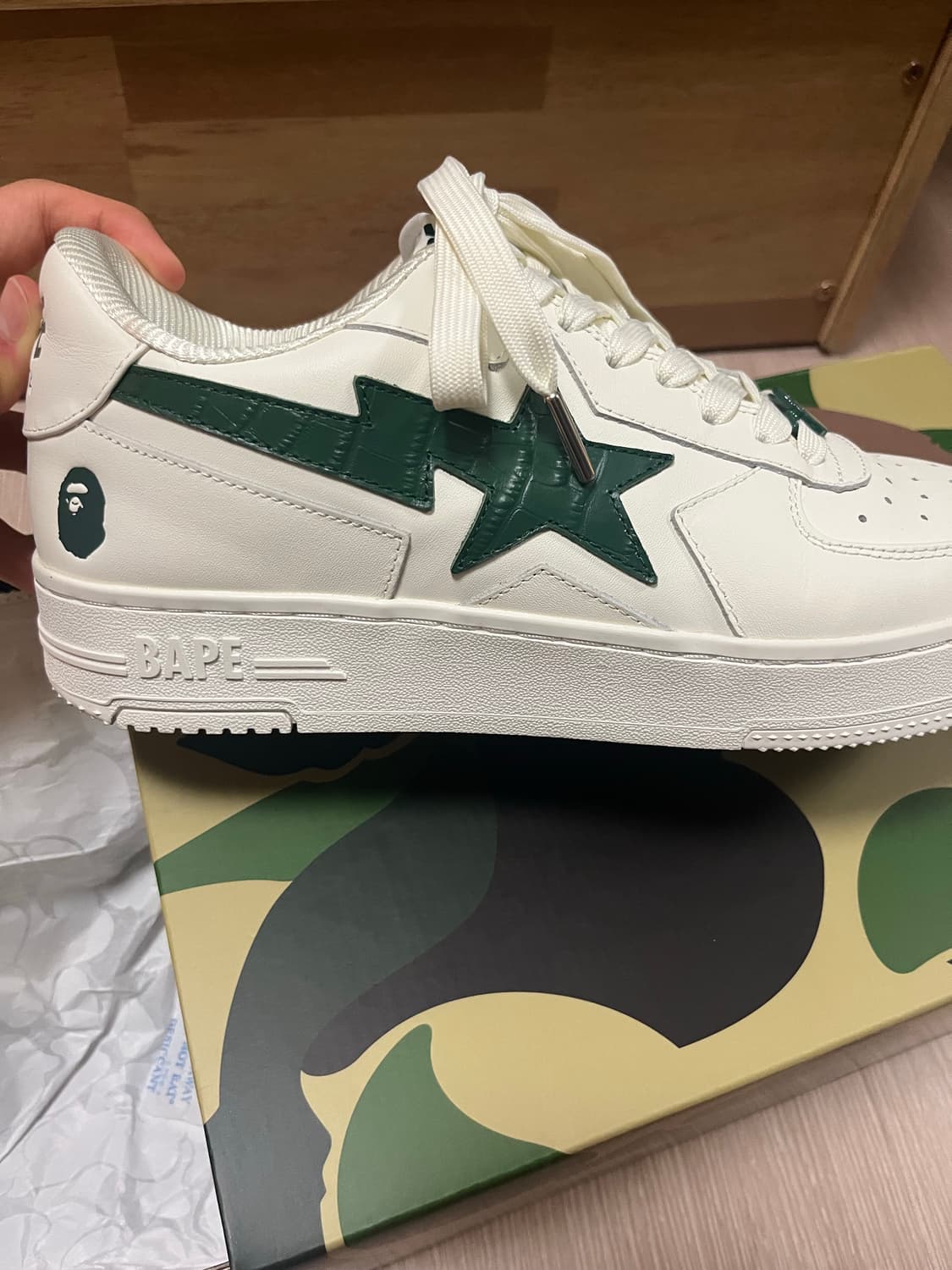 베이프 스타 새상품급 풀박스 상품이미지5