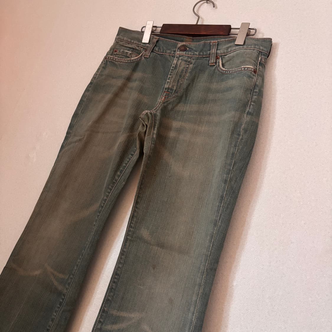 세븐진 29 부츠컷 데님 청바지 슬림 미국 수입 정품  상품이미지7