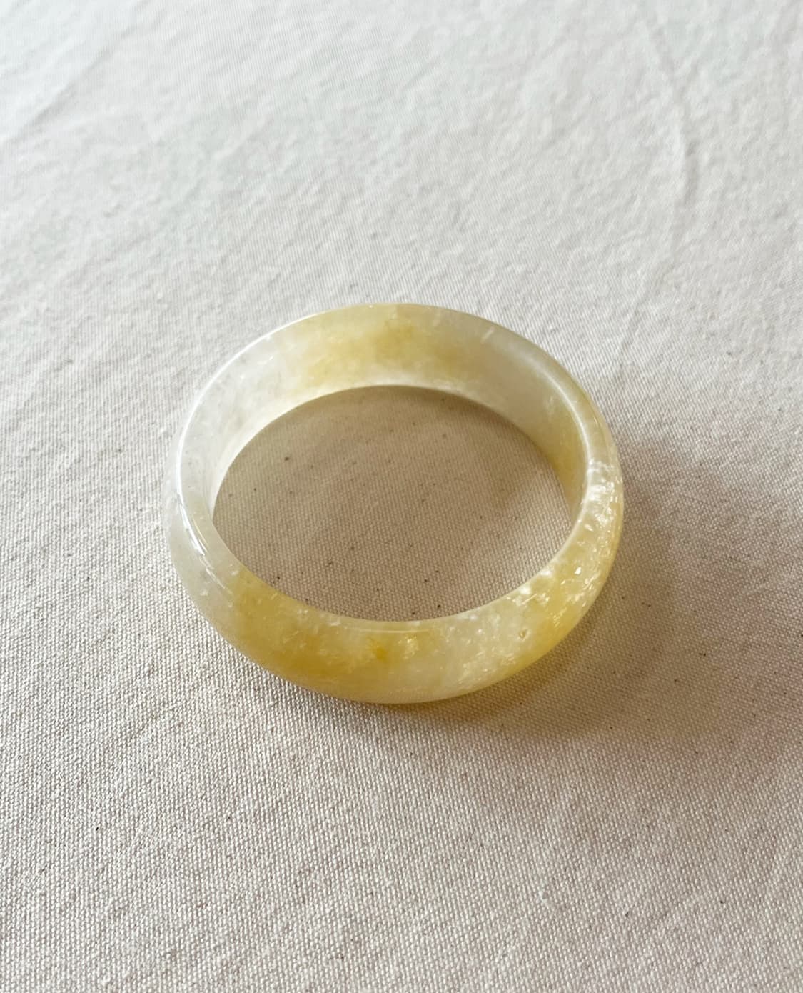 VINTAGE beige stone bangle 상품이미지2