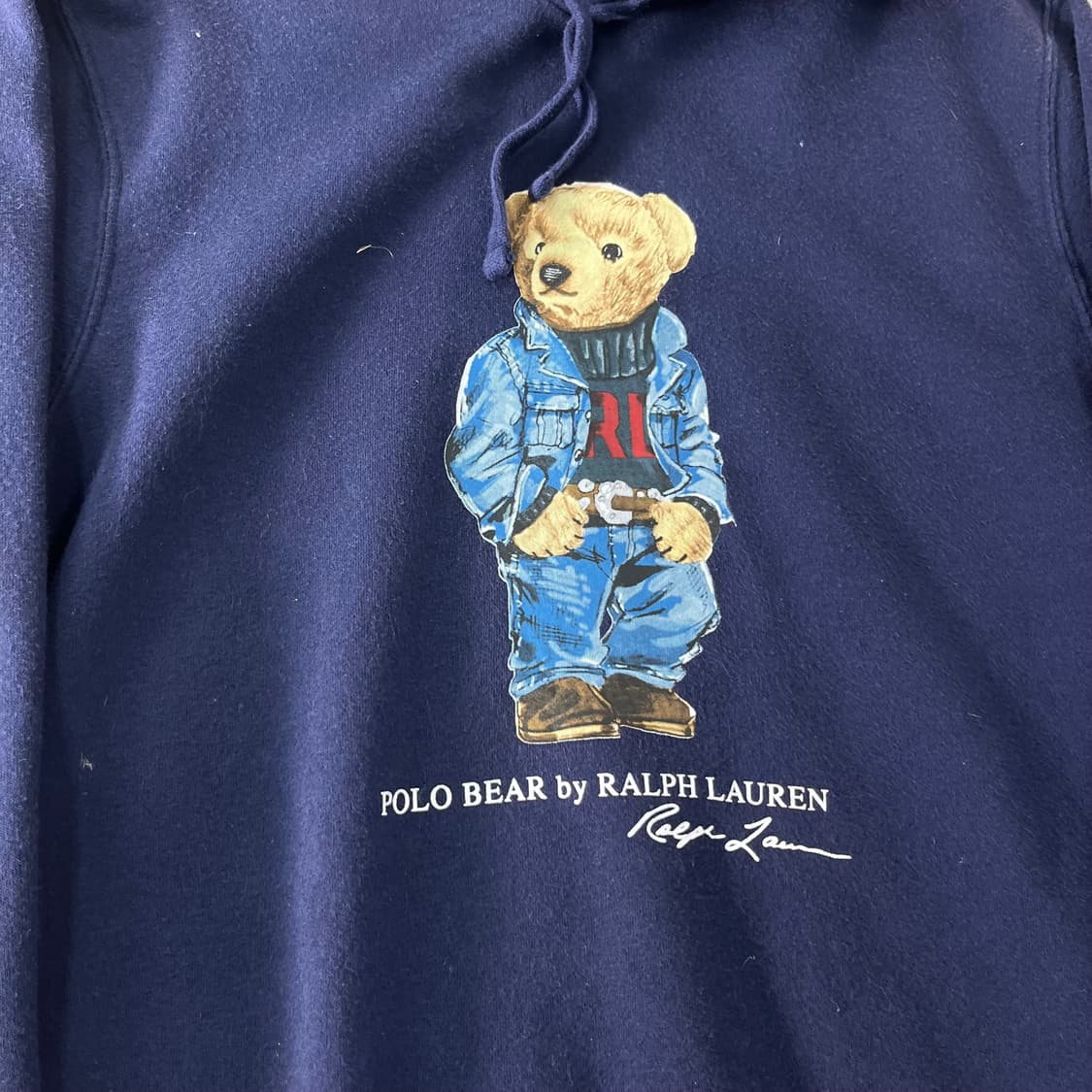 95 폴로랄프로렌 스텐딩 베어 신형 후드티 상품이미지2