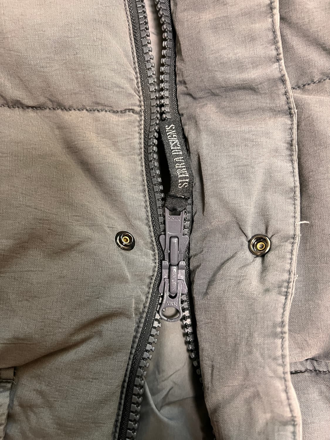 시에라디자인 x 저널스탠다드 가먼트다잉 다운 패딩 M 상품이미지8