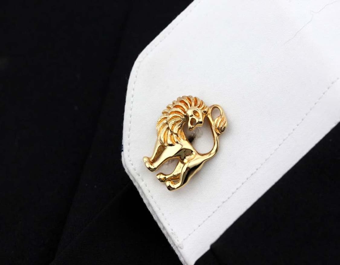 디올 A+등급 사자 한정판 유광 남자 명품 커프스 상품이미지9