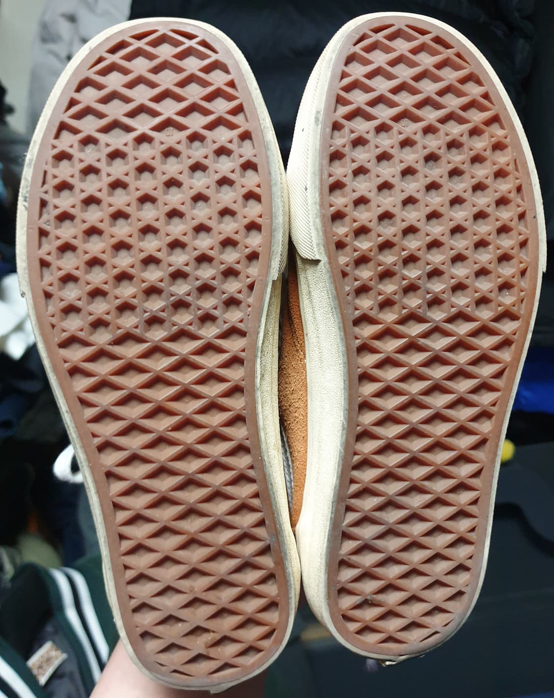 (빈티지) 반스 스웨이드 올드스쿨 로우 스니커즈 브릭 (230) 상품이미지6