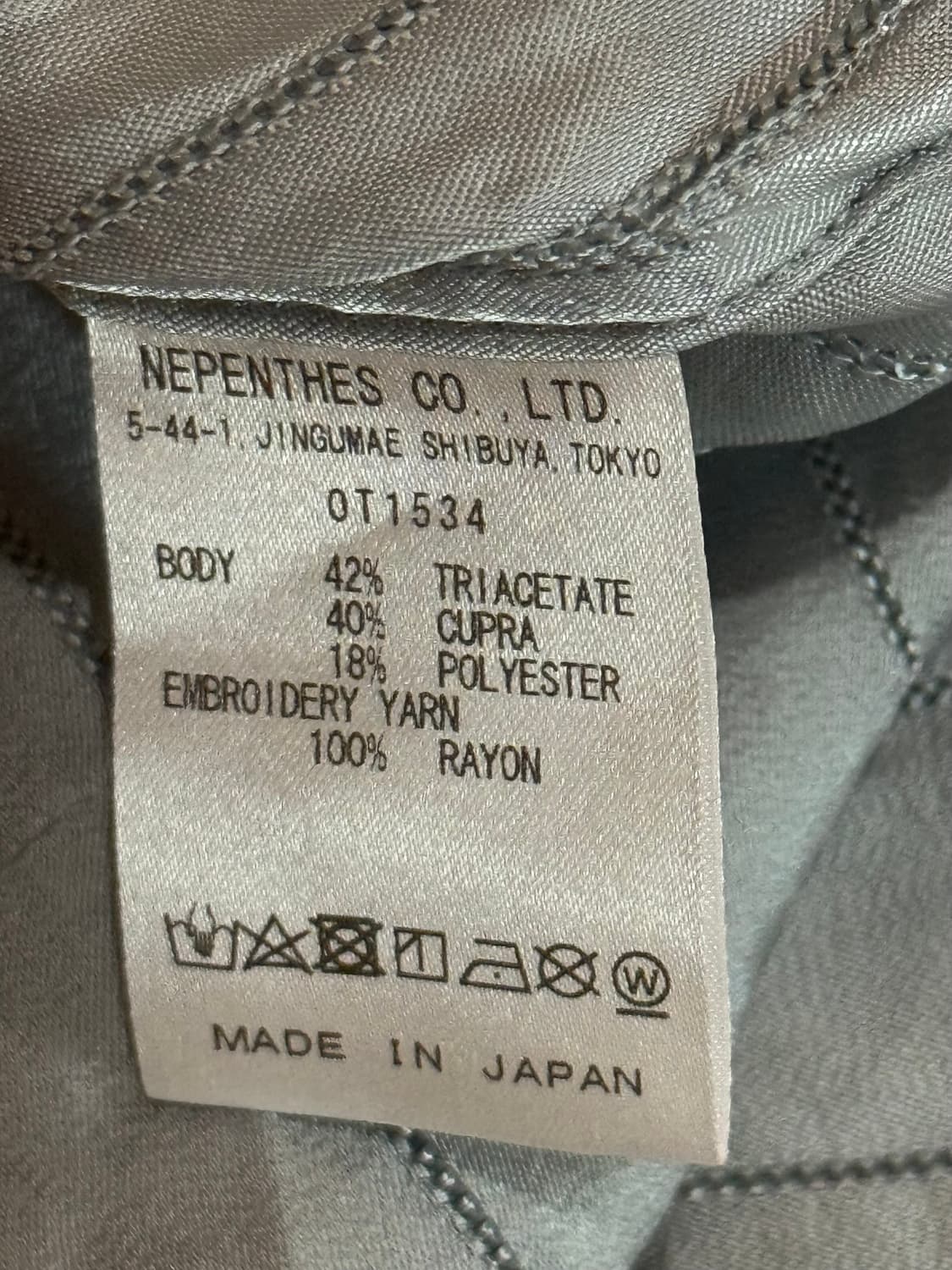 니들스x빔즈보이(Needles) 브이넥 큐프라 롱 슬리브 상품이미지3