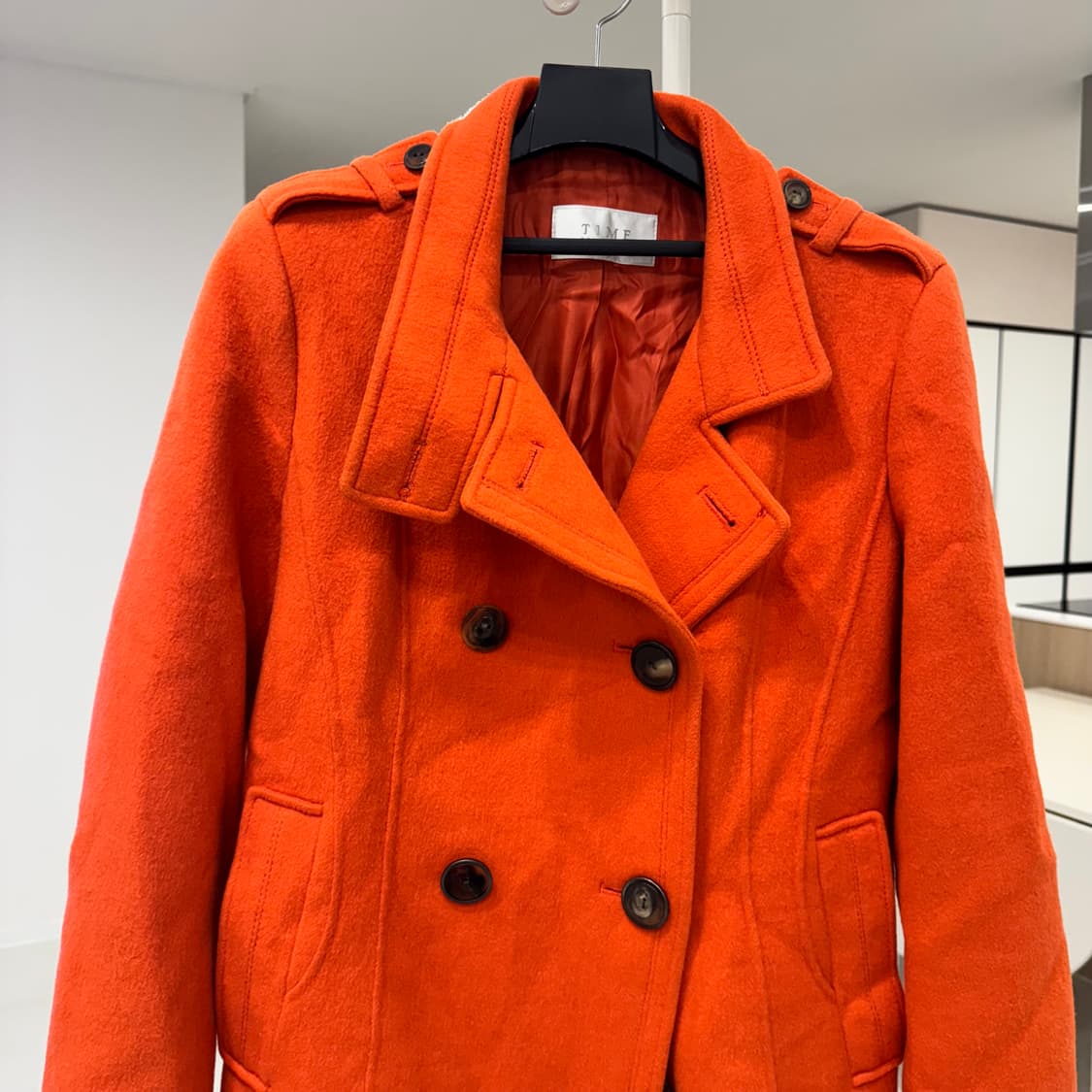 타임 오렌지 핸드메이드 숏코트 상품이미지4