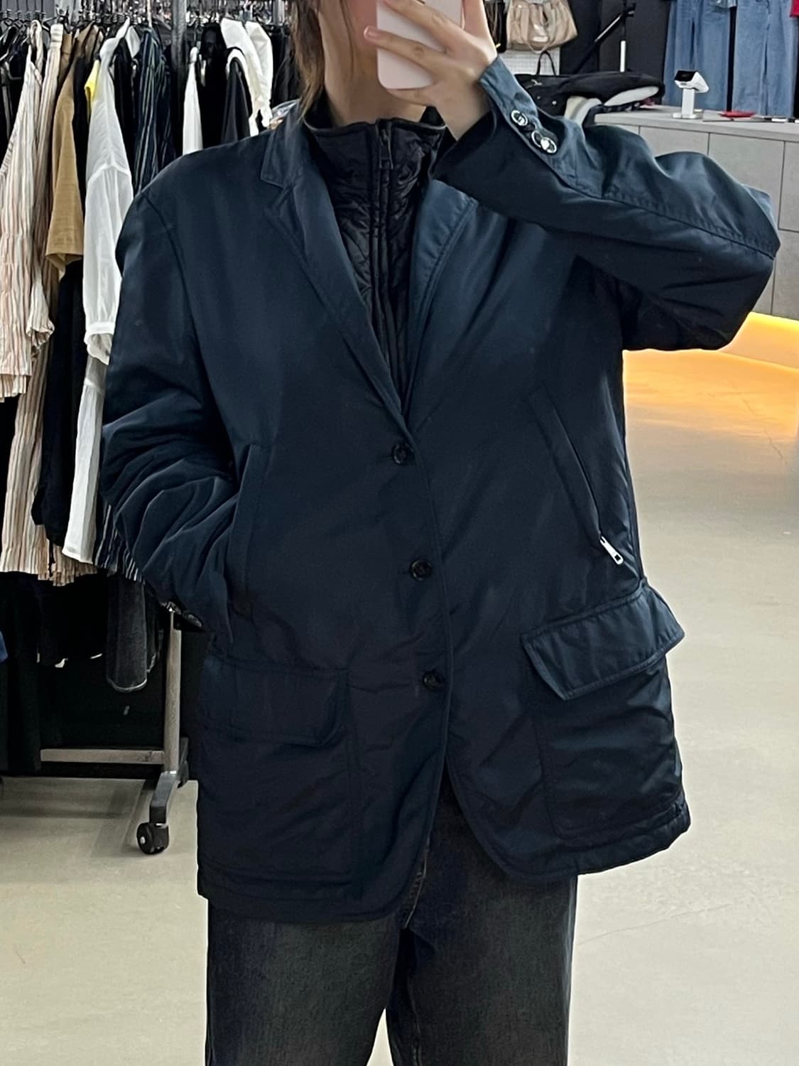 버버리 브릿 나일론 노바체크 자켓 상품이미지2