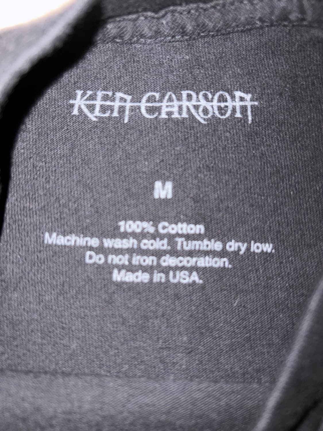 KEN CARSON AGREATCHAOS T SHIRTS 상품이미지4