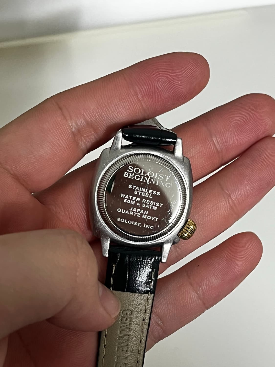 바그워치 솔로이스트 28mm 블랙 상품이미지2