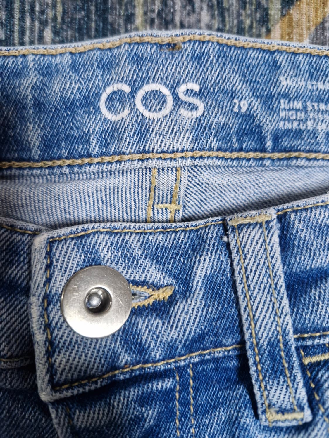 COS 코스 연청 슬림 스트레이트 핏 29 상품이미지3