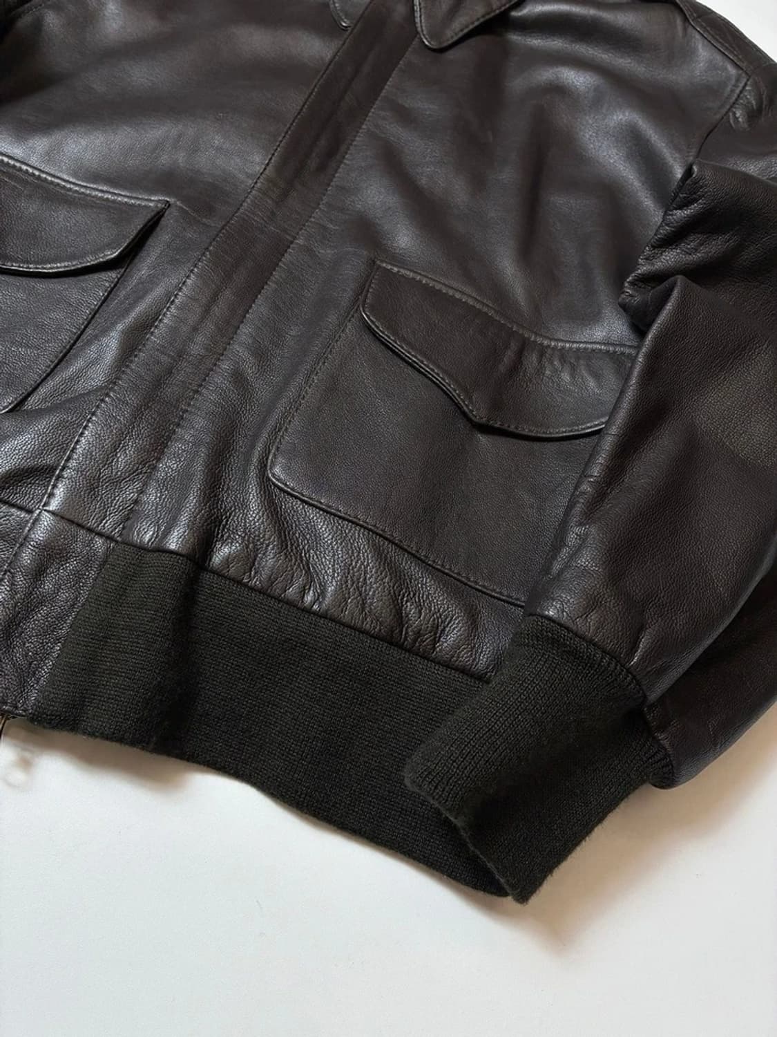 밀텍 00's 염소가죽 블루종 자켓 PN9337 상품이미지3