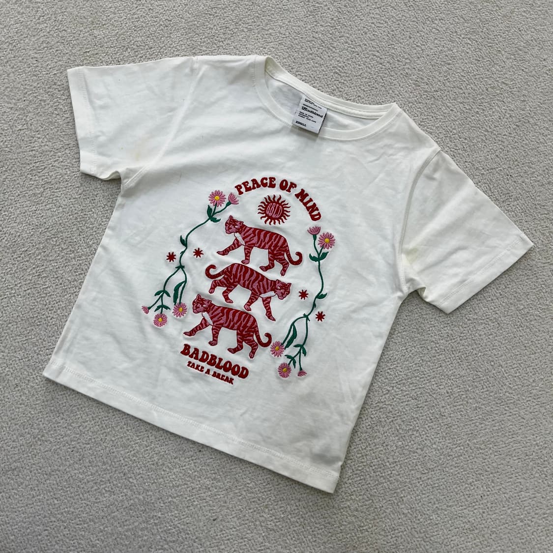 XS 배드블러드 여성 반팔티 0409M 상품이미지1