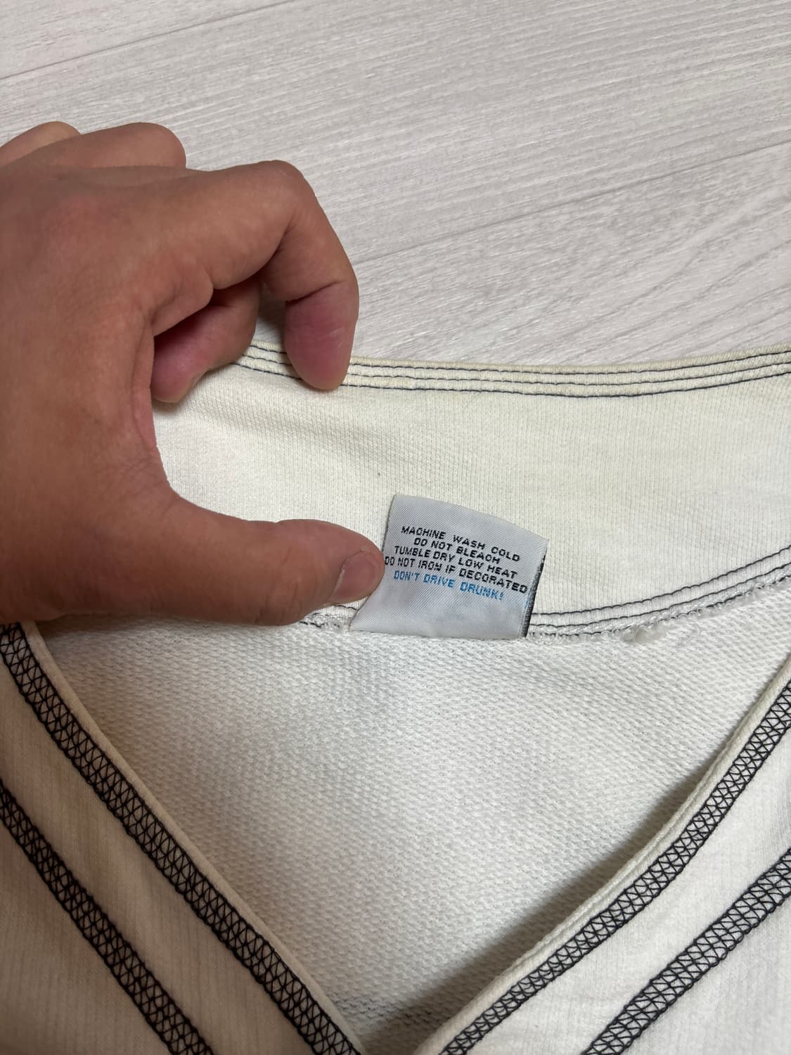 90s Badboy club 베이스볼 저지 빨간줄 상품이미지4