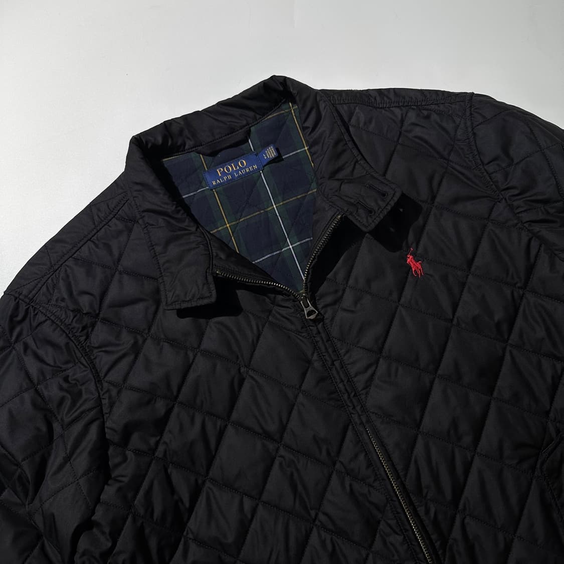폴로 랄프로렌 퀼팅 바라쿠타 헤링턴 블루종 자켓 상품이미지4