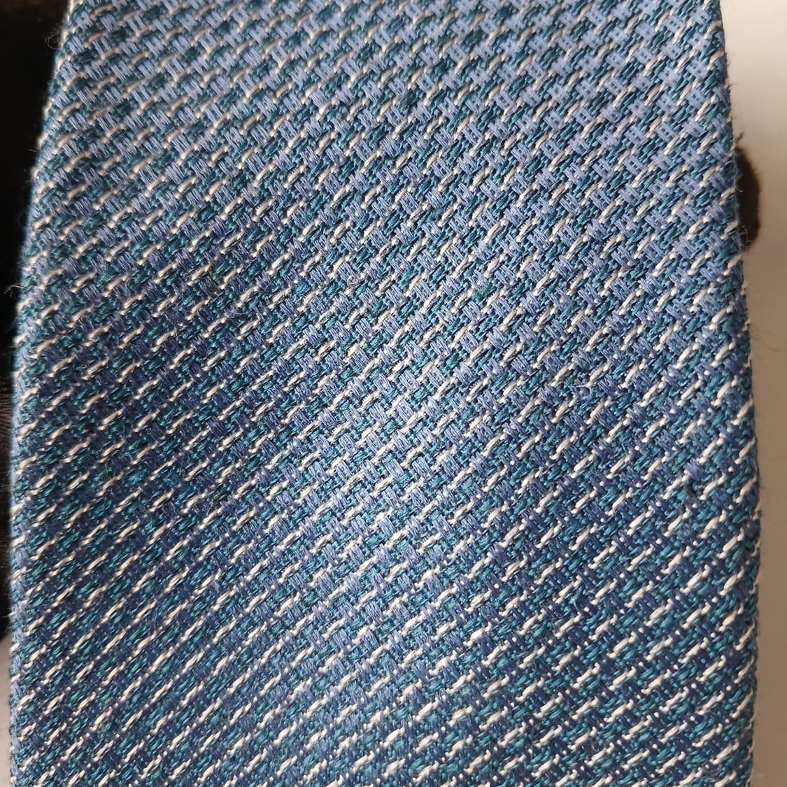 에스티듀퐁 넥타이 스퀘어 조직 패턴 8cm A~B등급 A19874 상품이미지8