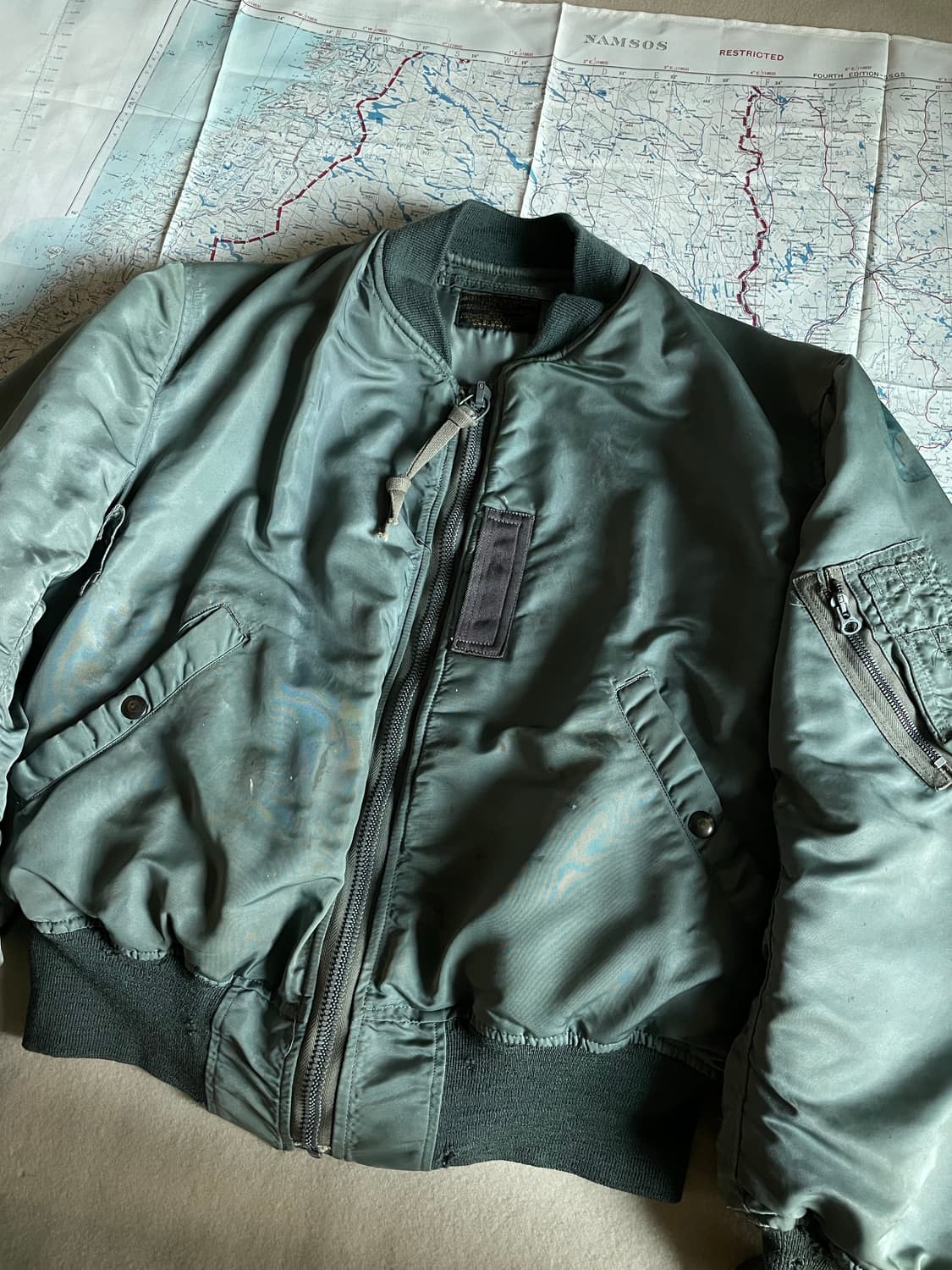 50s USAF B15d Flight Jacket modified 상품이미지4