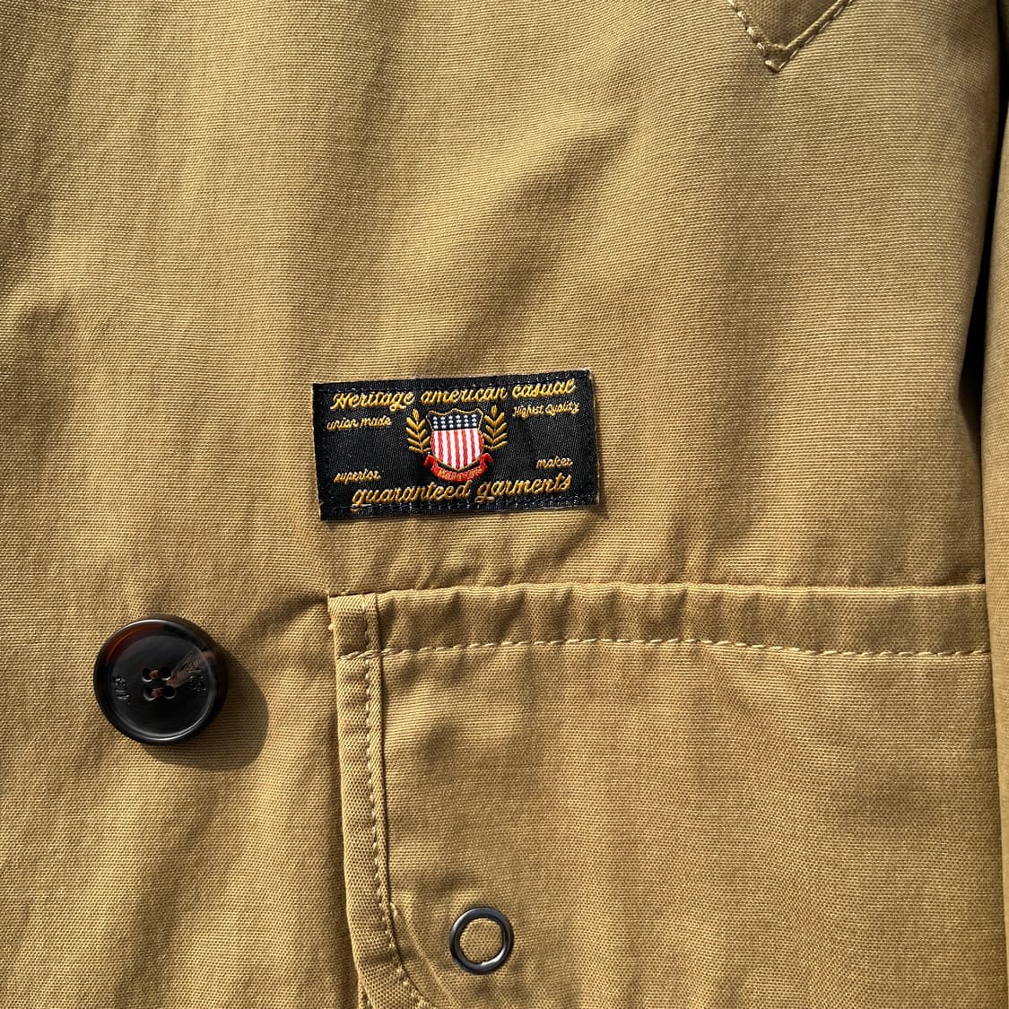 MONOFLOW 트렌치 더블코트 (실측확인) 상품이미지5