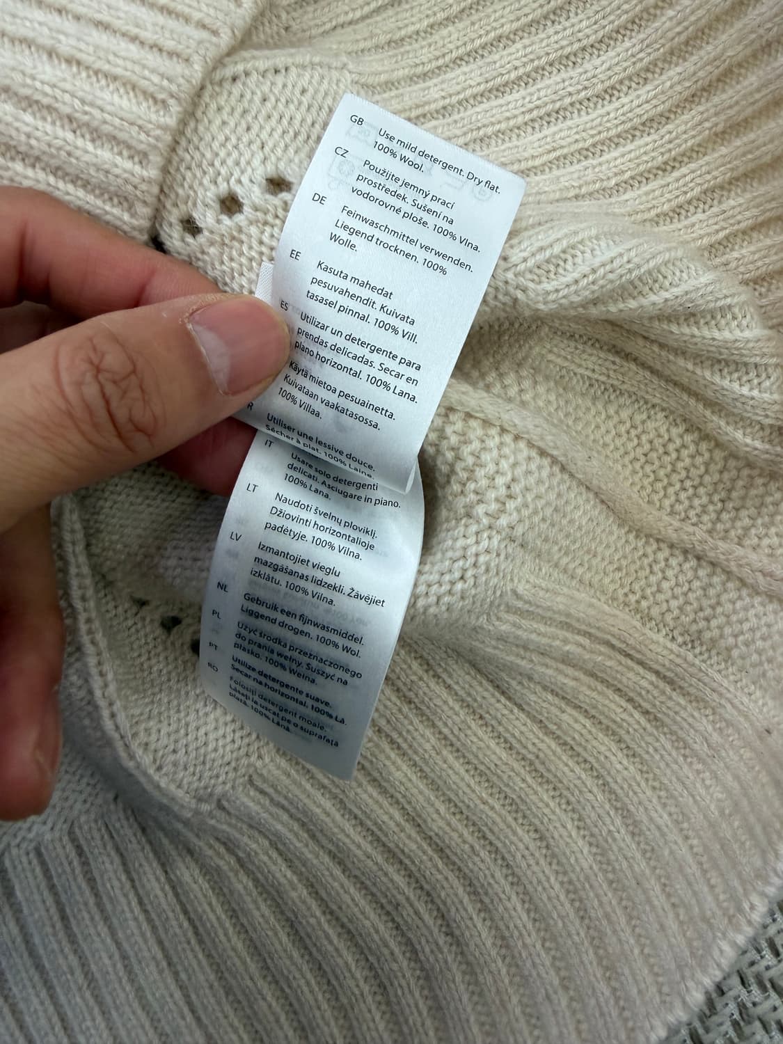 정품) COS 코스 여성 니트 베스트 S 상품이미지7