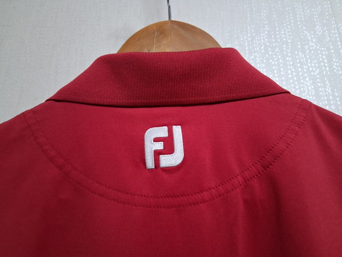 풋조이 남성 골프반팔티 짙은빨강 져지반팔카라티 90S
 상품이미지6
