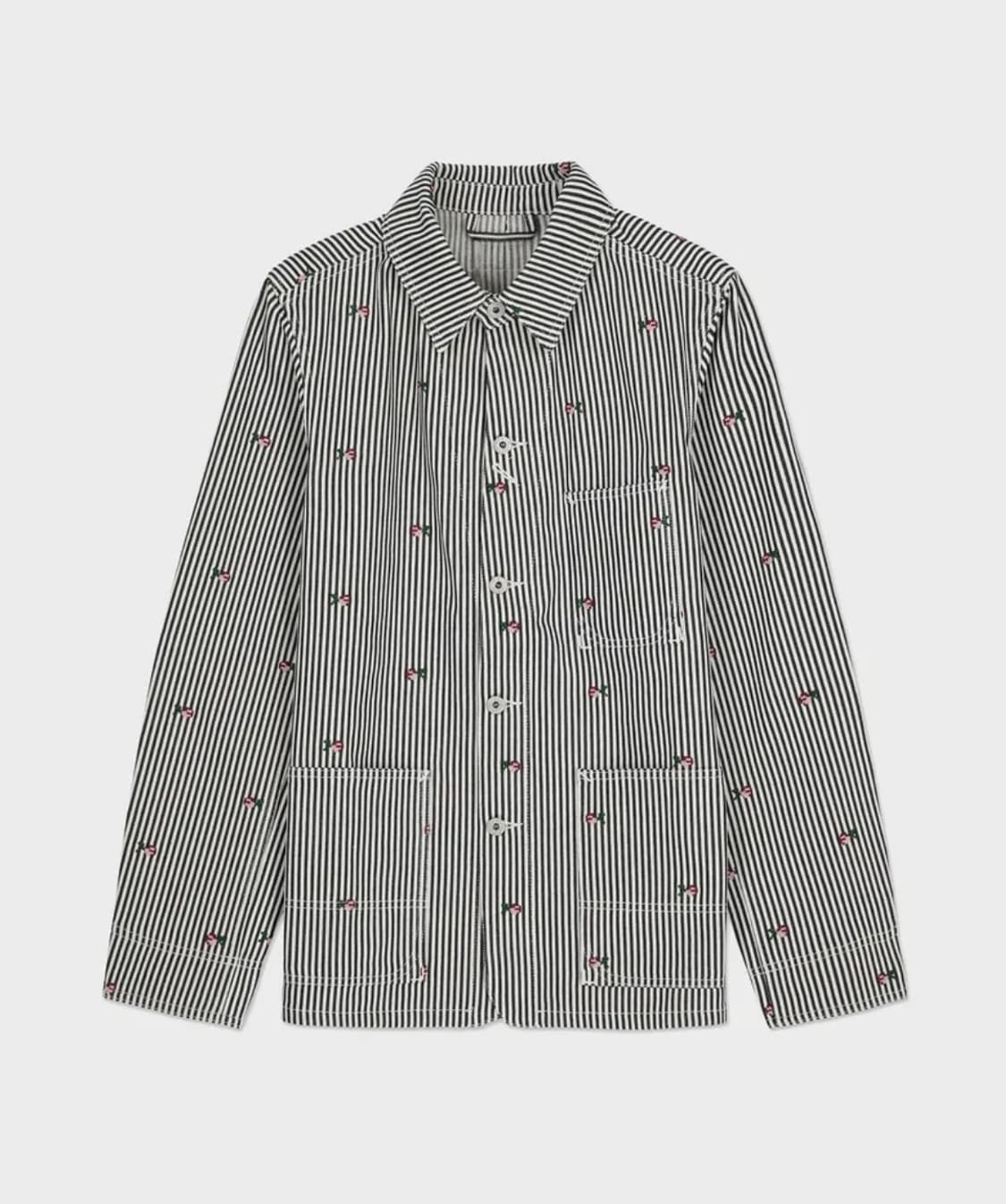 겐조(kenzo) 히코리 커버올 (스트라이프 워크자켓) 상품이미지1