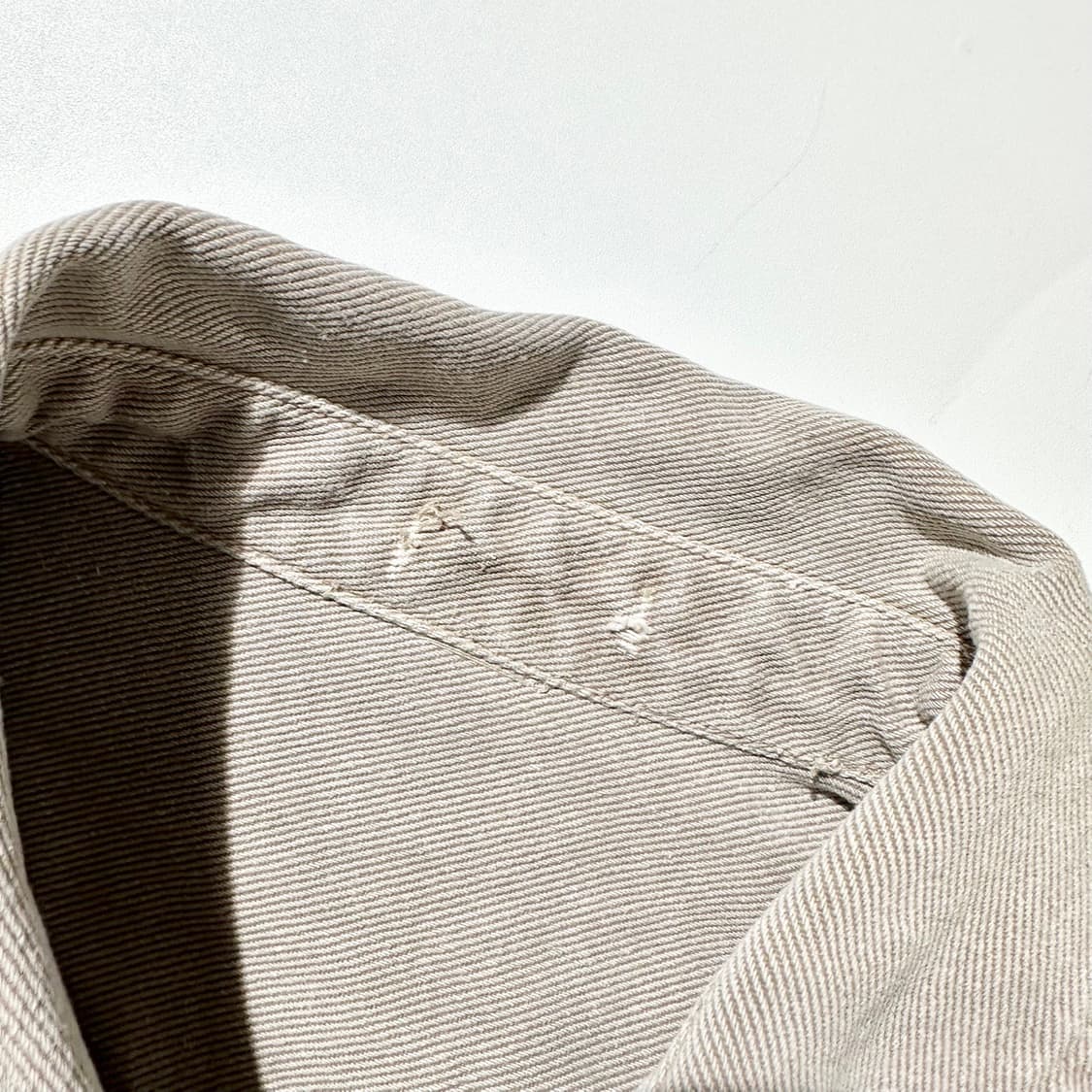 22fw 시스템옴므 백로고 데님 셔츠 상품이미지6