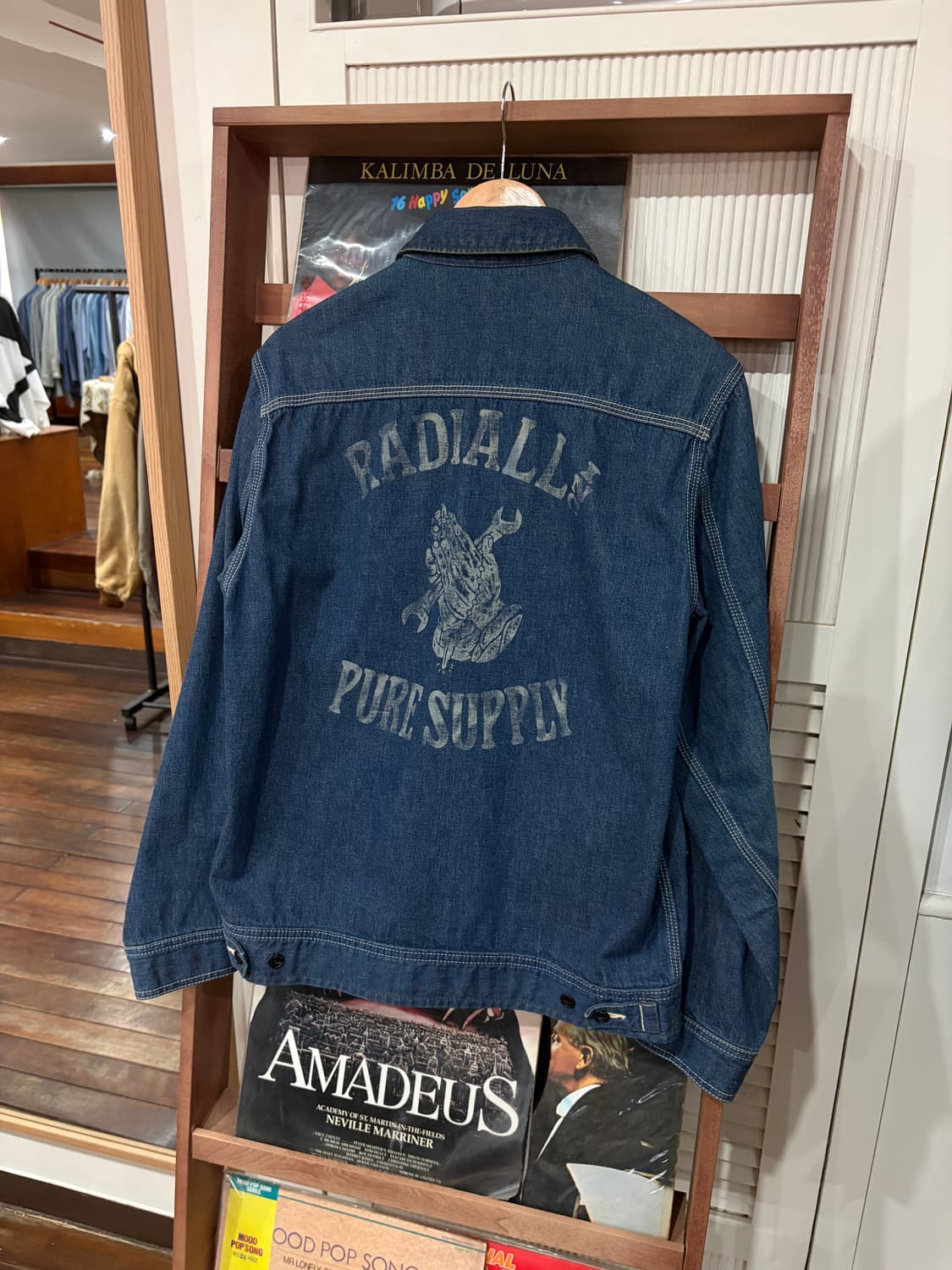 Radiall 91-b 데님 집업 자켓 상품이미지6