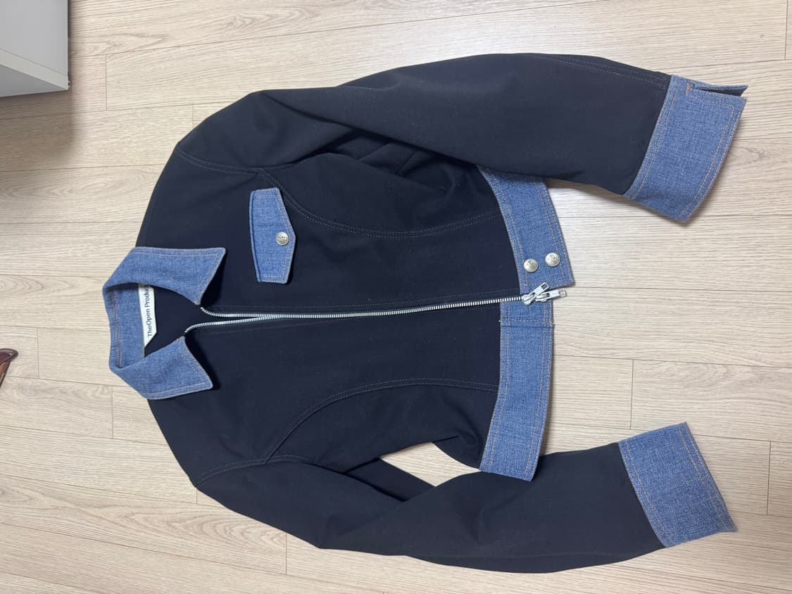 더오픈프로덕트 데님 하이브리드 자켓 2사이즈 상품이미지3