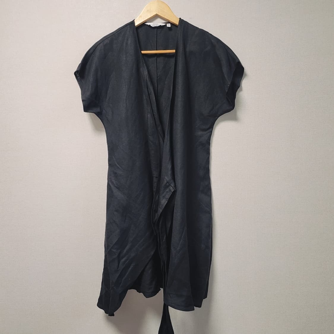 앤아더스토리  랩 스타일 린넨 원피스 38사이즈 상품이미지1