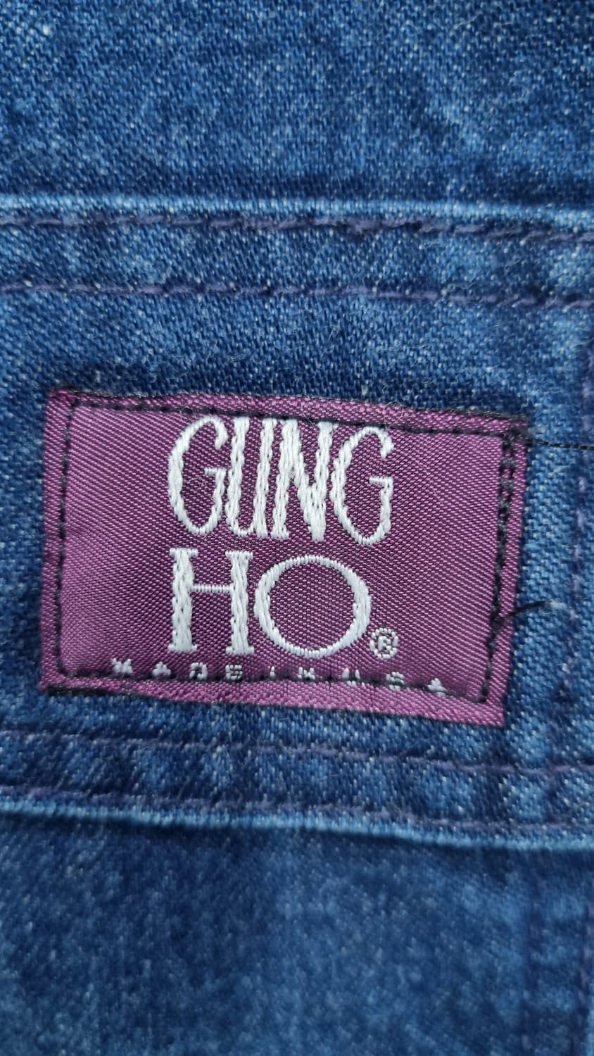 (Gung Ho) Made In USA 워크웨어 데님진 허리반품42(32 상품이미지5