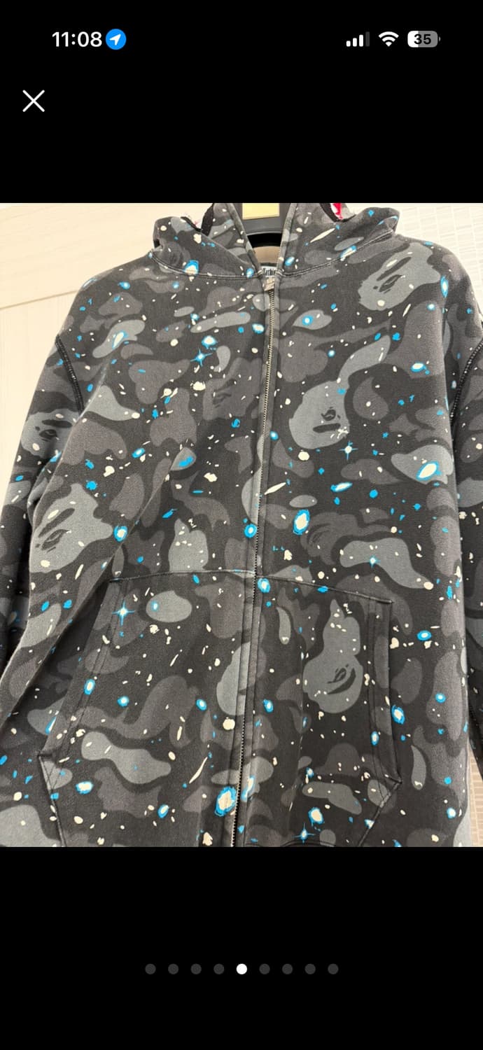 베이프 BAPE 샤크 후드 XL 상품이미지4